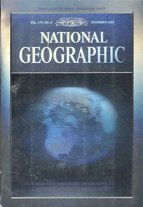 national geographic dec 1988